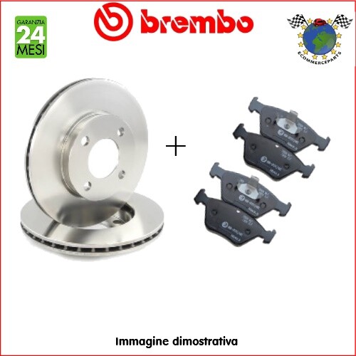 Kit dischi freno pastiglie - kit, +