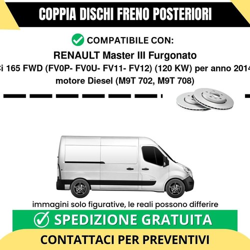 Coppia dischi freno posteriori - dischi,