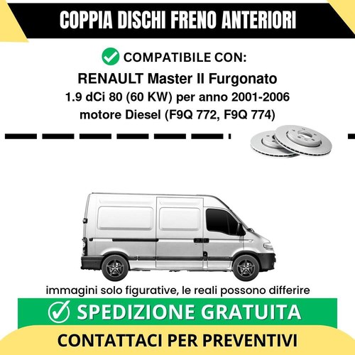 Coppia dischi freno anteriori - dischi,