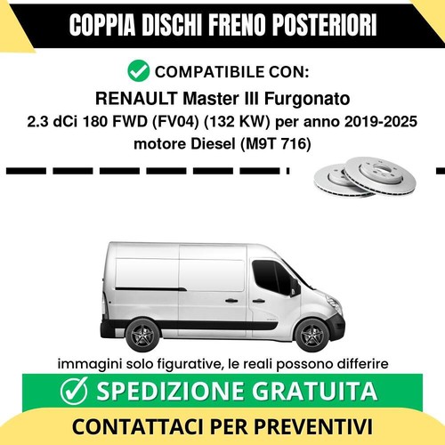 Coppia dischi freno posteriori - dischi,