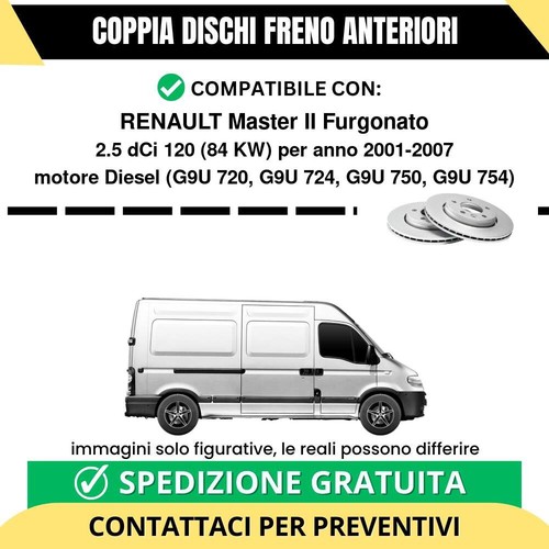 Coppia dischi freno anteriori - dischi,