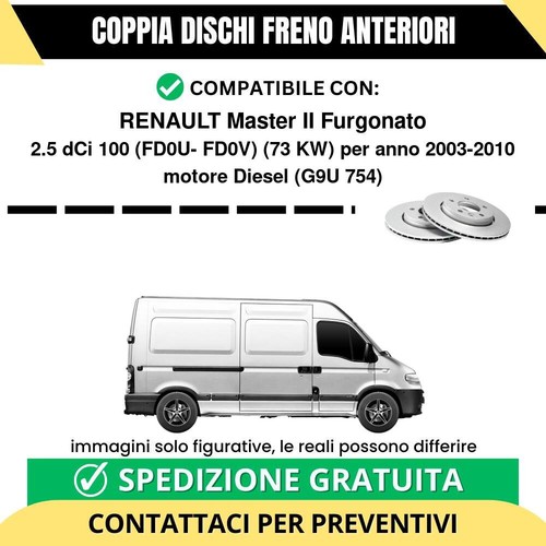 Coppia dischi freno anteriori - dischi,