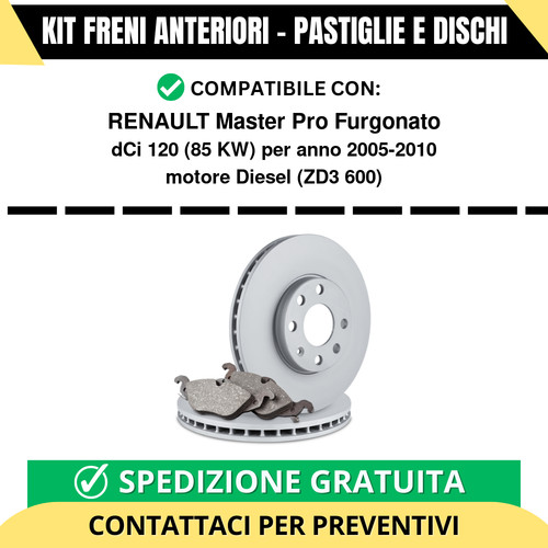 Kit freni anteriori pastiglie - kit, (pastiglie