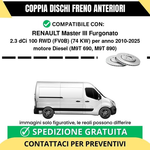 Coppia dischi freno - coppia, anteriori