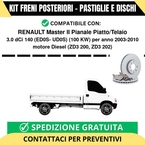 Kit freni posteriori per - freni,